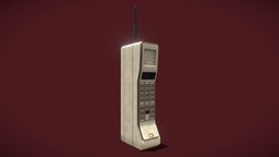 Old Mobile Phone dust, dirt, grunge, phone, old, mobilephone, substancepainter, substance
