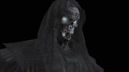 Wraith rpg, demon, shadow, death, phantom, medieval, unreal, spirit, undead, soul, boss, ripper, acolyte, specter, character, unity, pbr, animation, ghost, rigged, knight, wraithe