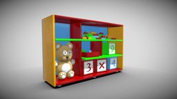 3D Child Room Closet room, bear, kids, closet, baby, teddy, kid, toy, exterior, children, toys, unreal, child, color, classroom, lego, max, engine, 3, unrealengine, assetstore, colored, unity, architecture, low-poly, asset, game, 3d, 3dsmax, lowpoly, low, model, gameasset, polygon, interior, gameready, smokers