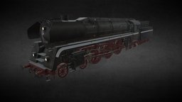 Rekolok der DDR steam-engine, dampflok, dampflokomotive, baureihe-015, rekolok