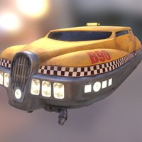 The Fifth Element flying, element, taxi, the, dallas, hovercar, downloadable, fifth, korben, sci-fi, car