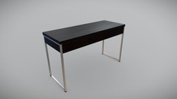 Modern Desk 02 modern, tabletop, desk, flat, surface, furniture, table, furnishing, decor, contemporary, design, decoration, interior