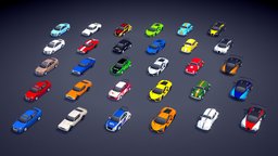 JUNE 2023: Arcade Ultimate Pack rally, supercar, rallycar, lowpoly, racing, noai