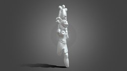 Egyptian Bronze Sekhmet Statuette 