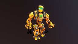 Robot droid, character, asset, game