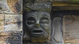Grotesque corbel 01, Durham Cathedral medieval, durham, grotesque, corbel, heritage-photogrammetry, church-architecture-photogrammetry, durham-cathedral, brazen-heads