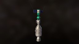 Apollo-Soyuz Test Project celestia, spacecraft, earth, 3d, c4d