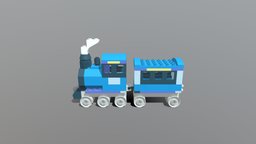 Lego Train train, classic, lego, bricklink-studio, lego-classic
