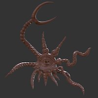 Octo-Starfish-Crab (Oculus Medium) sculpting, medium, octopus, touch, crab, ocean, oculus, vr, aquatic, deep, mutation, starfish, lochness, oculusmedium, 3d, creature, monster, sea