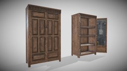 HP Furniture furniture, unwrap, wood