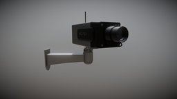 Security camera 3 baking, security, camera, securitycamera, substance, low-poly, asset, 3dsmax, pbr, substance-painter, video, modelling