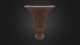 Clay Vase victorian, vase, old, clay, substancepainter, substance