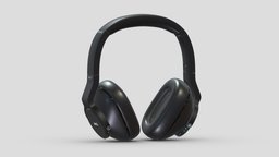 AKG N700NC M2 Wireless Headphones music, room, headset, style, wireless, studio, sound, musical, luxury, fashion, electronics, equipment, headphones, audio, vr, ar, record, dj, realistic, bluetooth, devices, metaverse, character, asset, game, 3d, pbr, low, poly, gear, on-ear
