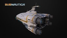 starship final, chassis, subnautica, fox3d