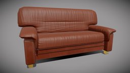 Leather Sofa/couch sofa, leather, brown, furniture, leathersofa, leathercouch, leather-furniture, livingroom, couch-sofa