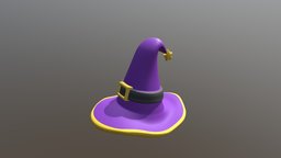 Wizard Hat hat, wizard, gamedev, software, harrypotter, conceptart, model