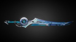 Energy Sword based, inspired, sword-weapon, energyweapon, weapon, sword, textured, highpoly