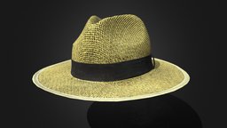 ROTANG HAT hat, rc, rotang, pbr-texturing, realitycapture, photogrammetry, blender, 3dscan
