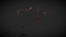 Animals: Bat Swarm bat, vampire, swarm