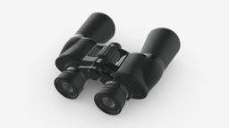 Binoculars 01 spy, discovery, adventure, equipment, travel, lens, surveillance, search, view, look, binocular, tourism, trip, watching, glass, 3d, pbr, concept