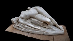 Jeune Tarentine statue, museum, 19th-century, alexandre, orsay, sculpture, schoenewerk, xixth, xix-century