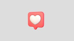 Symbol017 Heart Message text, symbol, cute, like, chat, heart, element, shape, valentine, love, pink, bubble, phone, print, internet, talk, emoji, message, cartoon