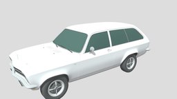 Opel Ascona (Type A) Voyage (1970) opel, 1970, voyage, realistic, photoreal, type-a, ascona, car