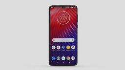 Motorola Moto Z4 office, computer, device, pc, laptop, tablet, smart, electronics, equipment, headphone, audio, mockup, smartphone, cellular, android, ios, phone, realistic, cellphone, cheap, earphones, mock-up, render, 3d, mobile, home, screen