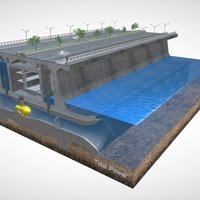 Tidal Power green, energy, station, tidal, hydropower, electric