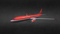 Aircraft 737 transportation, airplane, airliner, aircraft, vehicle