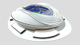 Al Janoub Stadium stadium, football, futbol, estadio, fifa, qatar, al-janoub