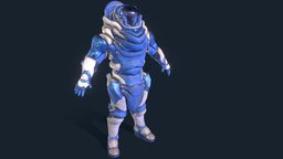 Juggernaut Spacesuit armor, juggernaut, spacesuit, sci-fi, stylized, space
