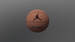 NIKE Jordan basketball, modeling-maya, texture