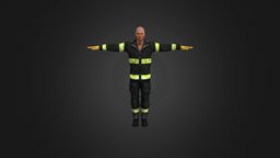 firefighter chat, avatar, boy, vr, cc-character, character, game, man, animation, animated, rigged, firefiighter
