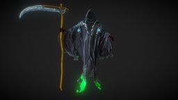 Grim Reaper gamesart, animation-3d-model-animations, fantasy