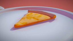 Cartoon Pizza food, pizza, cheese
