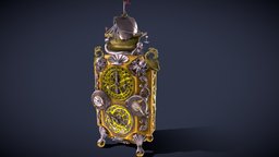 ELIZABETHAN NAVIGATIONAL CLOCK COMPENDIUM instrument, clock, astronomy, renaissance, elizabethan, navigation, 16th-century