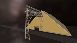 Coal Storage Conveyor storage, project, conveyor, coal, modification, sketchup