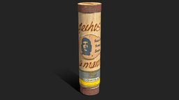 COHIBA tobacco, cuba, cigar, photogrammetry, low, poly, 3dscan
