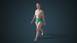 Facial & Body Animated Sport_F_0003 people, 3d-scan, photorealistic, rig, 3dscanning, woman, bikini, 3dpeople, iclone, reallusion, bikini-girl, cc-character, rigged-character, facial-rig, facial-expressions, character, game, scan, 3dscan, female, animation, animated, rigged, autorig, actorcore, accurig, noai