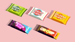 Protein Bars and Candy Bars store, snack, grocery, convenience, supplement, candybar, chocolatebar, handpainted, cartoon, lowpoly, mobile, stylized, gameready, healthfood, granolabar, proteinbar, noai