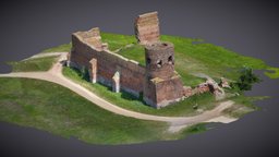 Kolo Castle castle, ruins, drone, dronemapping, dronescan