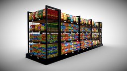 3D nuts and chips store model 02 food, assets, shelf, exterior, chips, unreal, architectural, store, market, soft, shelving, supermarket, snack, drinks, retail, metal, realistic, engine, shelves, bottles, gameassets, mall, unrealengine, grocery, assetstore, isle, snacks, sell, pretzels, unity, unity3d, game, art, lowpoly, low, design, gameasset, interior, gameready, "cips", "reyon", "unreasengine4"