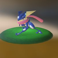 Pixelmon Model pokemon, pixelmon, greninja, generation6