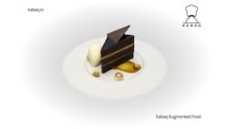 Chocolate Cake from Tavern62 food, cake, remake, dessert, kabaq, photoscan, realitycapture, 3dsmax
