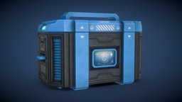 Sci-Fi Crate game-ready, game-asset, scificrate, scifiobjects, scifiprops, scifiart, scifimodels, scifi, agustin-honnun, sci-fi-game-asset, scifi-crate, scifi-cooler, agustin_honnun, game-ready-scifi, scifi-game-ready, scifi-game-asset