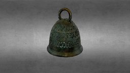 Bronze Bell medieval, bell, religious-art, dh_age, huntmuseum, limerick3d, europeana, art-of-reading-in-the-middle-ages