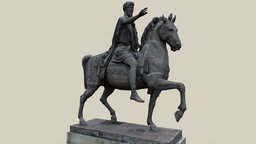 Reiterstatue Marc Aurel emperor, statue, roman, marcus-aurelius, marc-aurel, equestrian-statue
