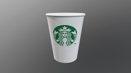Starbucks Paper Cup coffee, starbucks, csgo, asset, game, cup