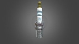 Brand-New Spark Plug electrode, engine, sparkplug, ignition, vehicle, pbr, lowpoly, car, gameready